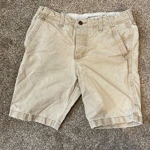 Abercrombie & Fitch Beige Shorts